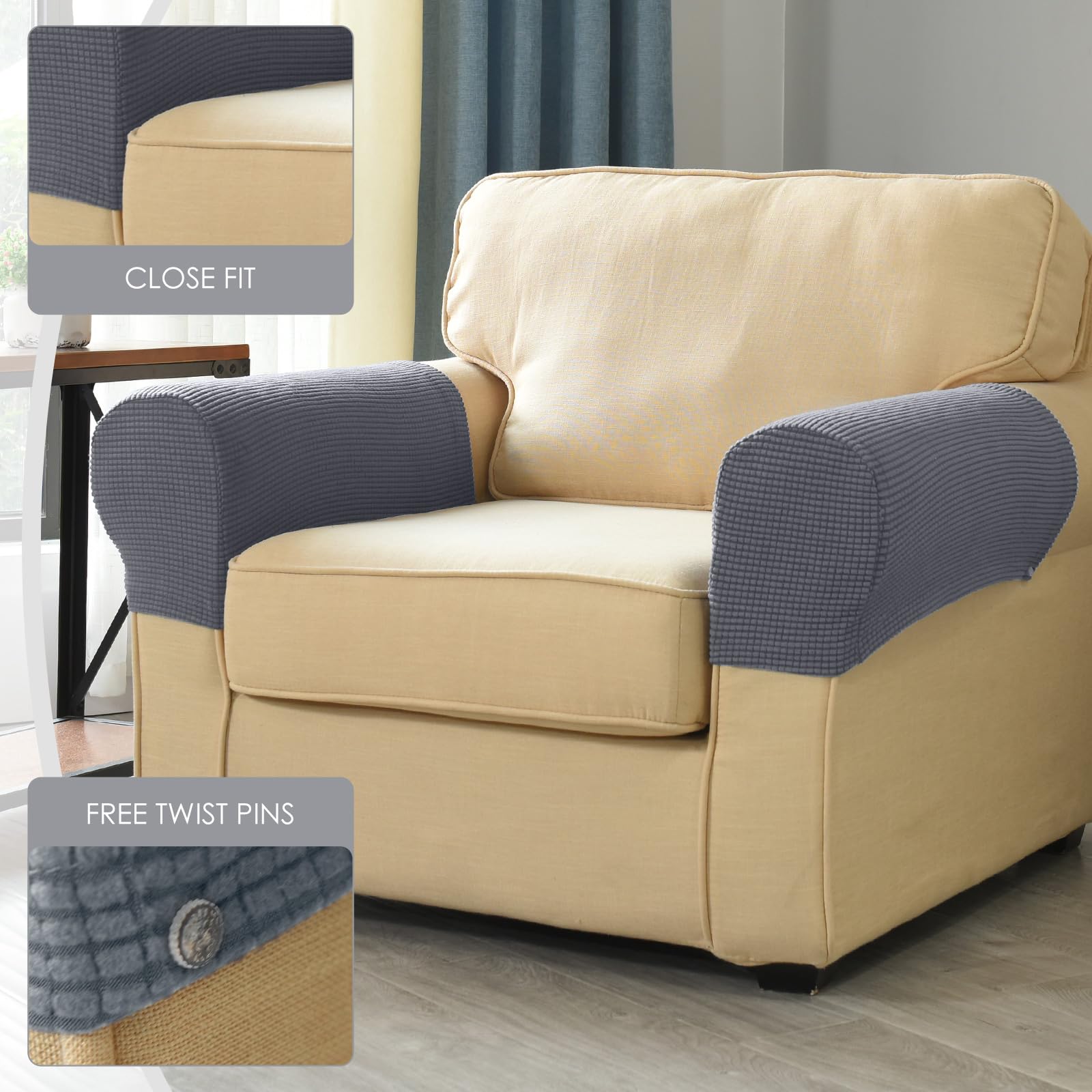 CECOMBINE Armrest Chair Covers - Image 3