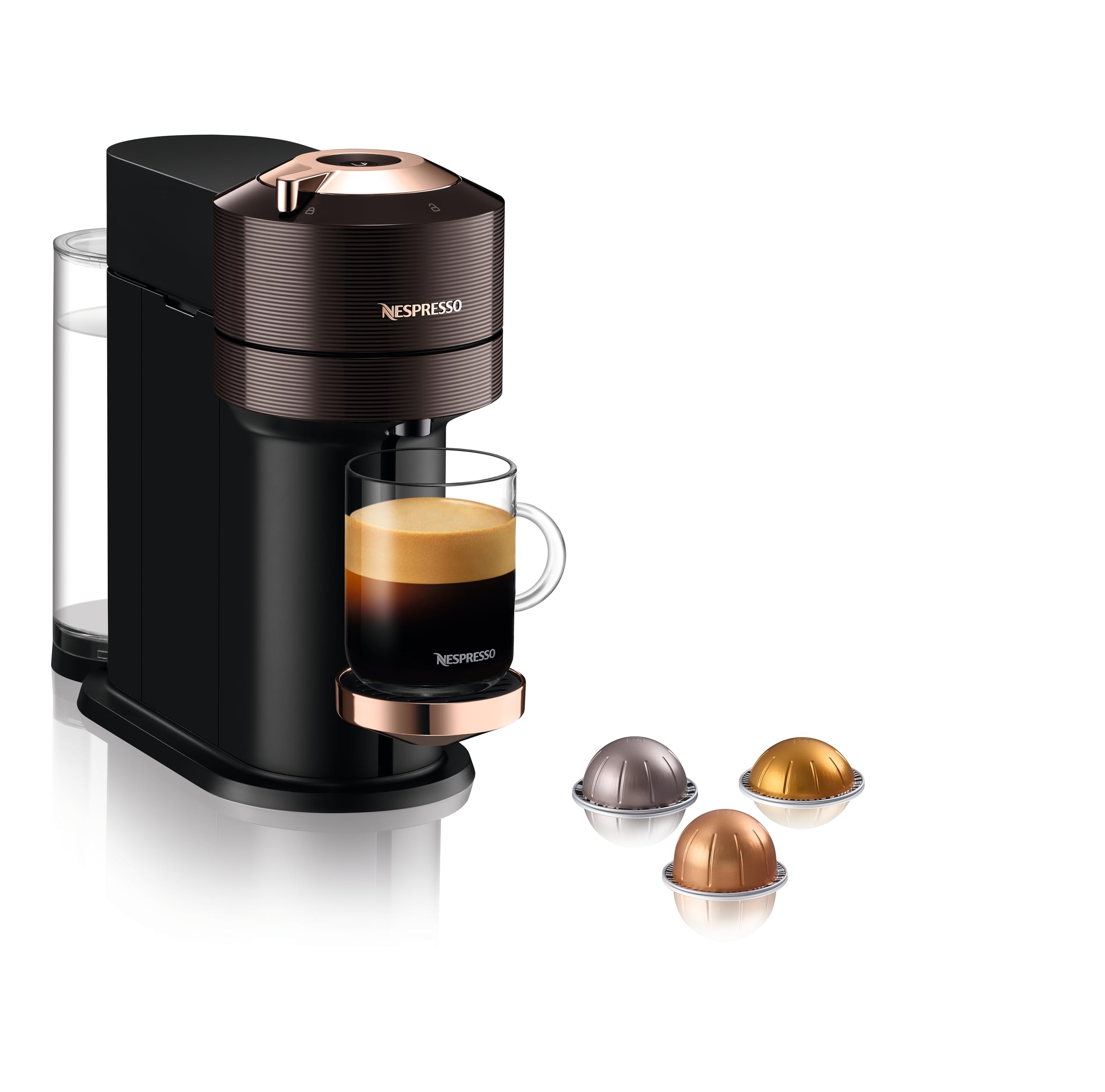 Nespresso Vertuo Next Premium Kahve Makinesi, Kahverengi