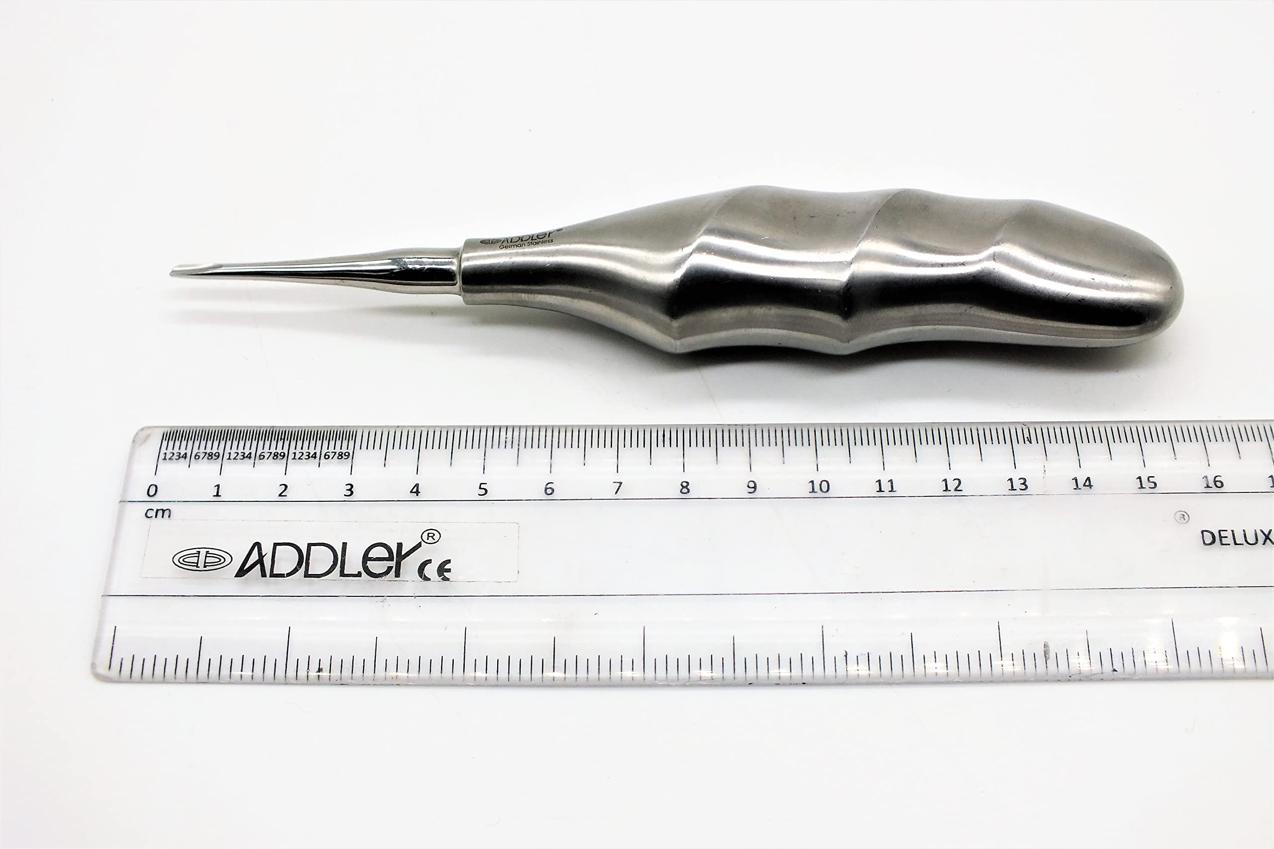 ADDLER Dental Elevator No.01W Anatomic Handle Life Time Anti Rusting Warranty.QTY-1PC