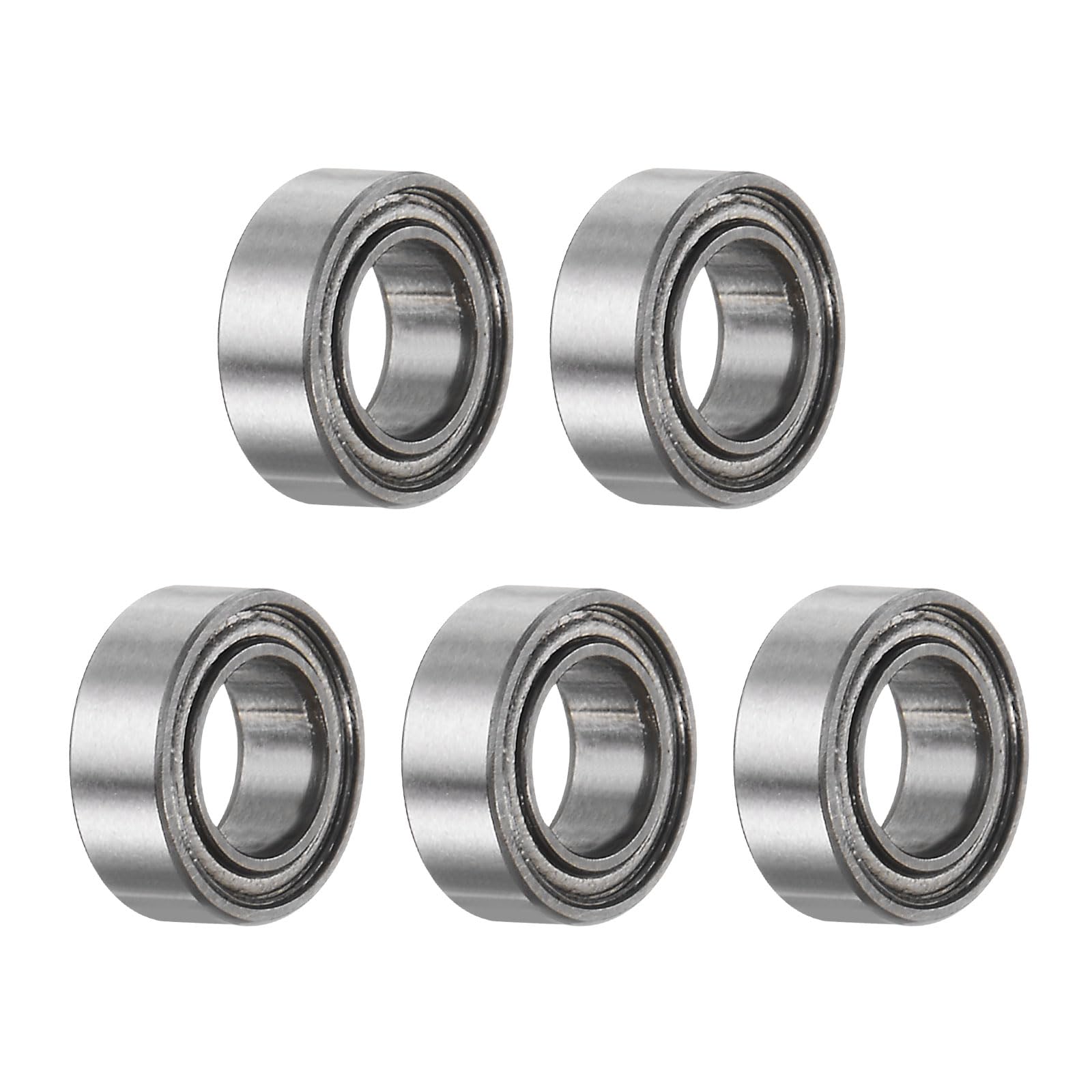 Produktbild von 5 Stk. 608 Kunststoff-Kugellager – 8x22x7 Mm, Glaskugeln, Nylonkäfig, Leicht Und Leise