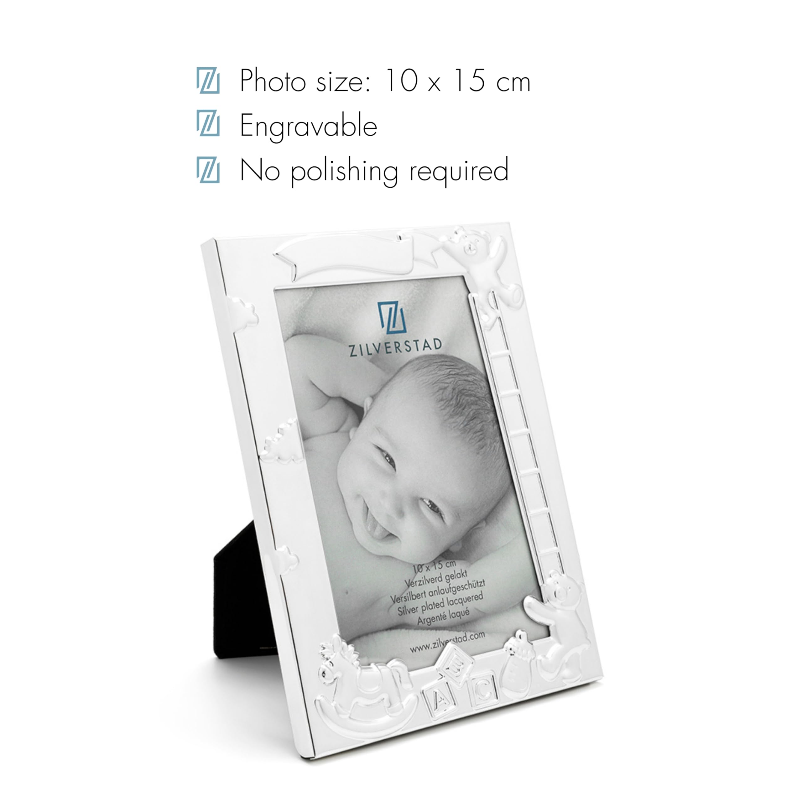 Zilverstad - Marco de fotos Baby ABC 10x15 cm