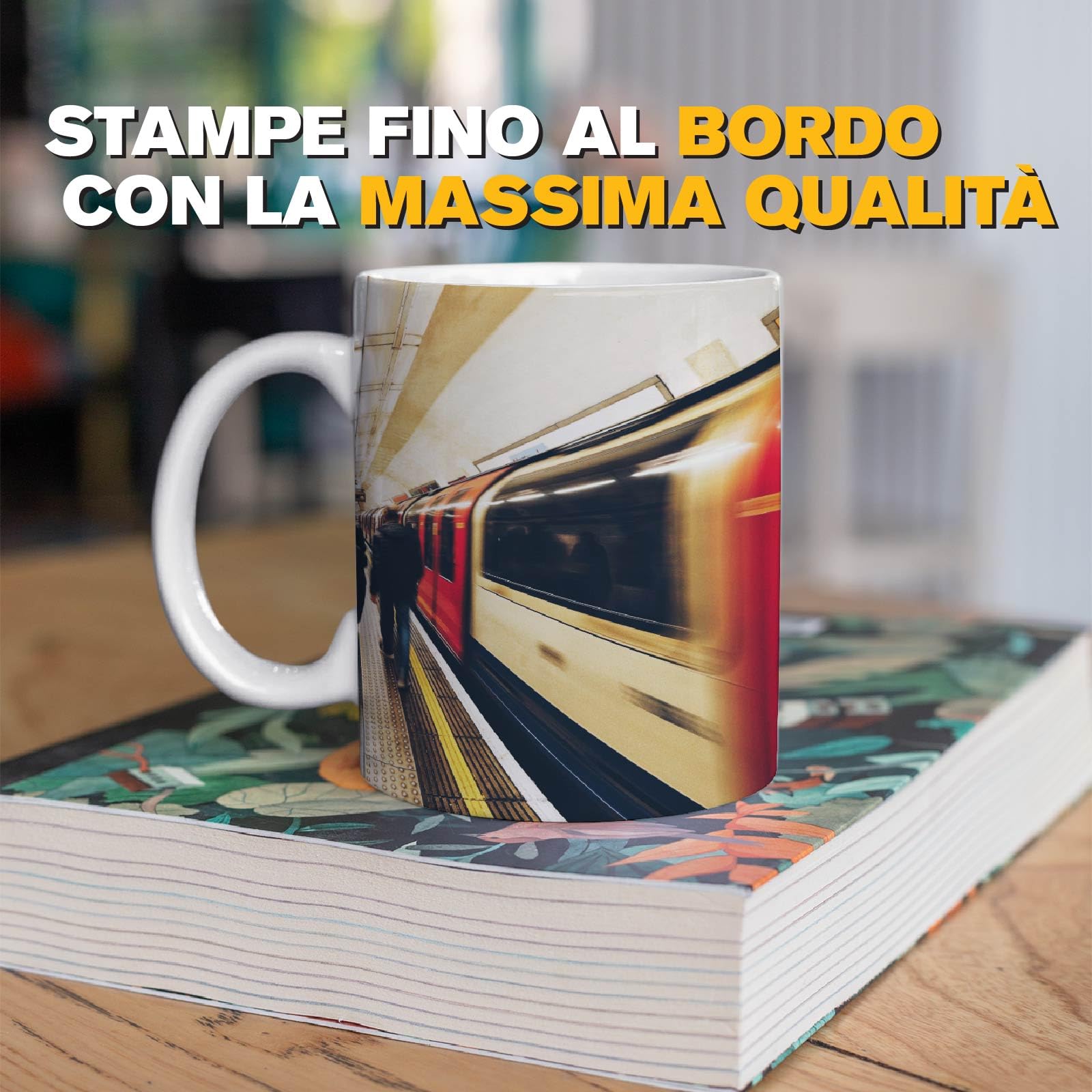 Bonomo Promotion Italia Tazza Personalizzata con Foto, Scritta o Nome – Regalo Personalizzabile per Compleanno, Festa della Mamma, Papà, Laurea o San Valentino