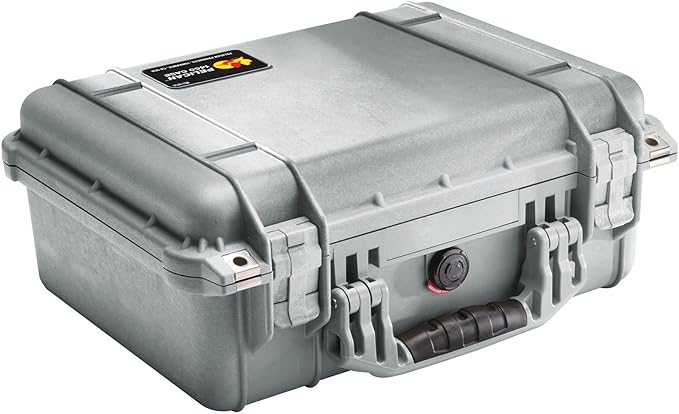 Pelican Caixa 1450 com Espuma (Prata) - imagem principal