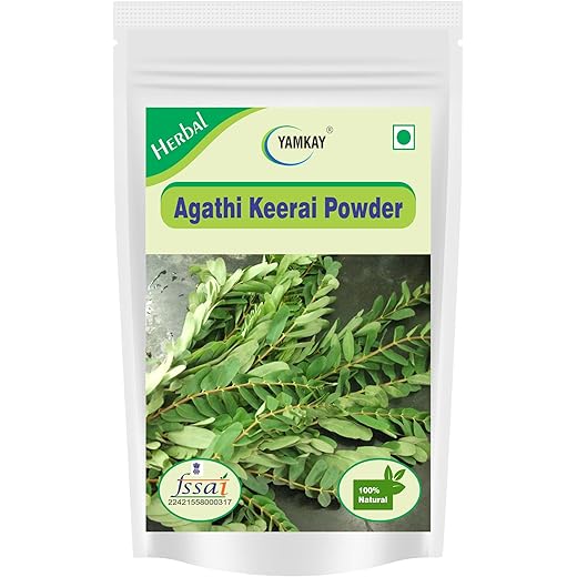 Yamkay Agathi Keerai Powder 100 GM Hummingbird Sesbania Alat