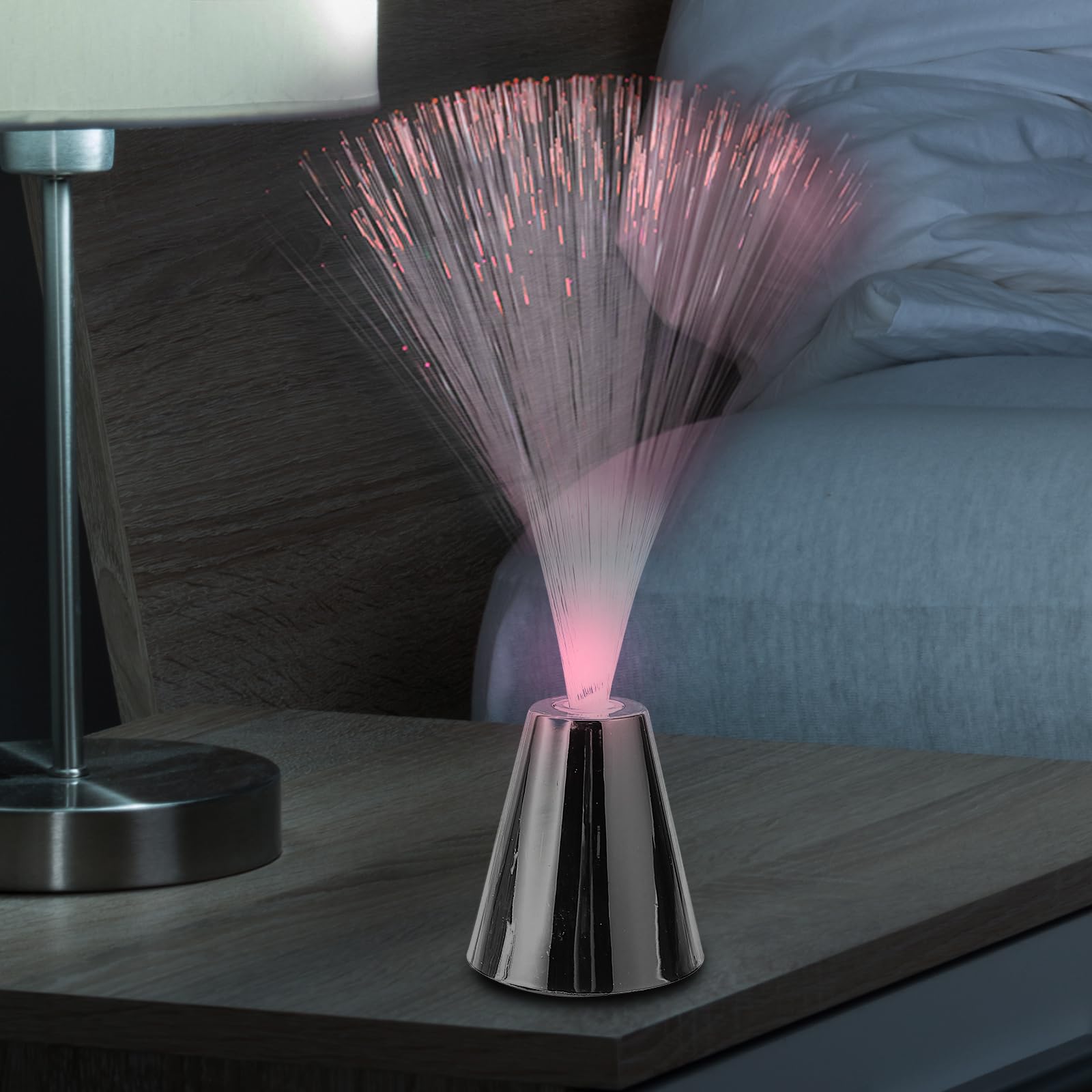 Gadpiparty Christmas Fiber Optic Light 5 Pcs Electric Fiber Optic Lamps Fiber Optic Night Light Plug in Fiber Optic Light Gypsophila Fiber Optic Light Wedding Party Favors Desk Lamp LED