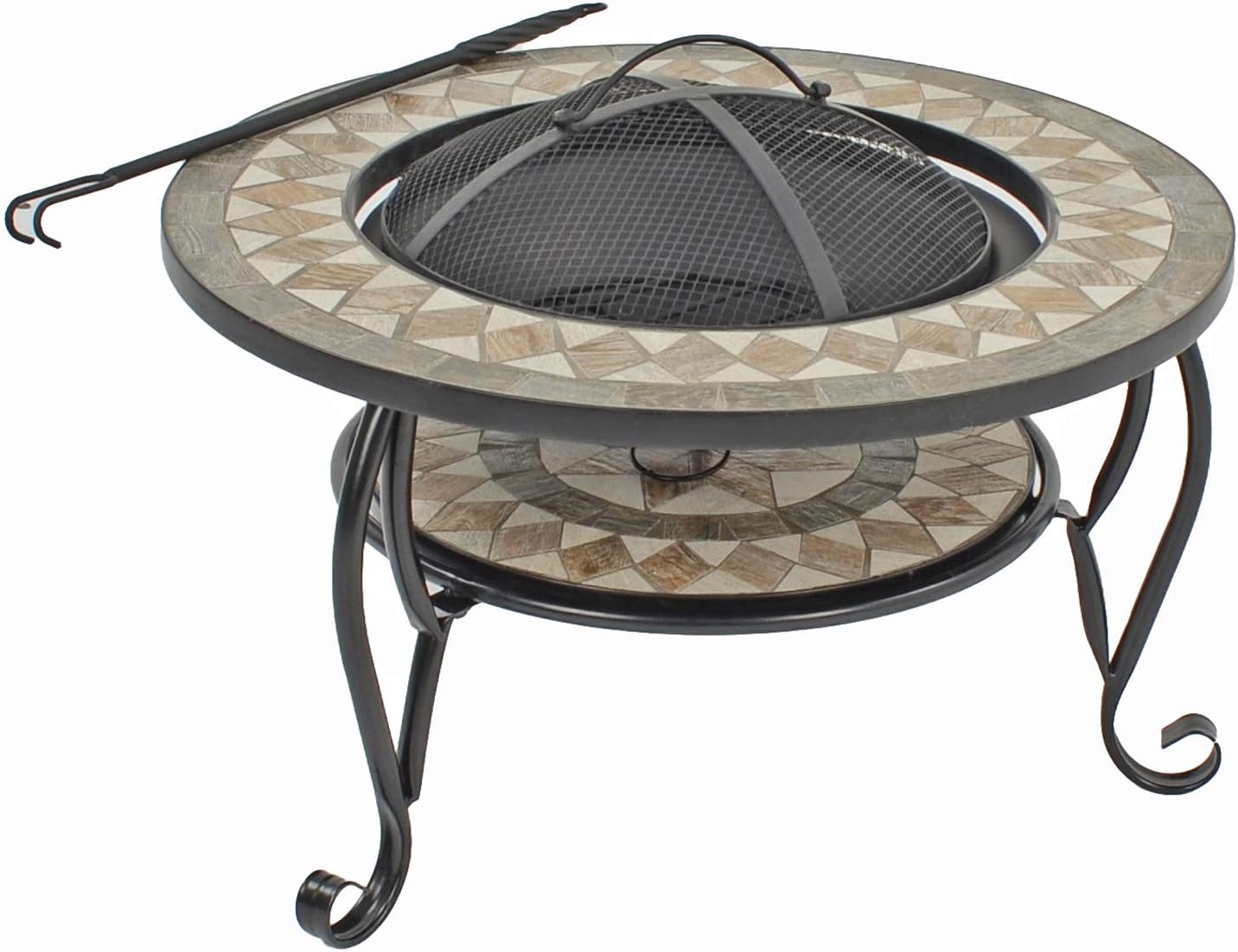 SUMMER TERRACE BRAVA FIRE PIT Low