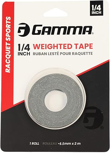 Miniatura 2 de Gamma Weighted Tape – Adjustable Paddle & Racquet Weight for Enhanced Control, Power & Speed – Customizable Tape for Pickleball, Tennis, Padel Parent