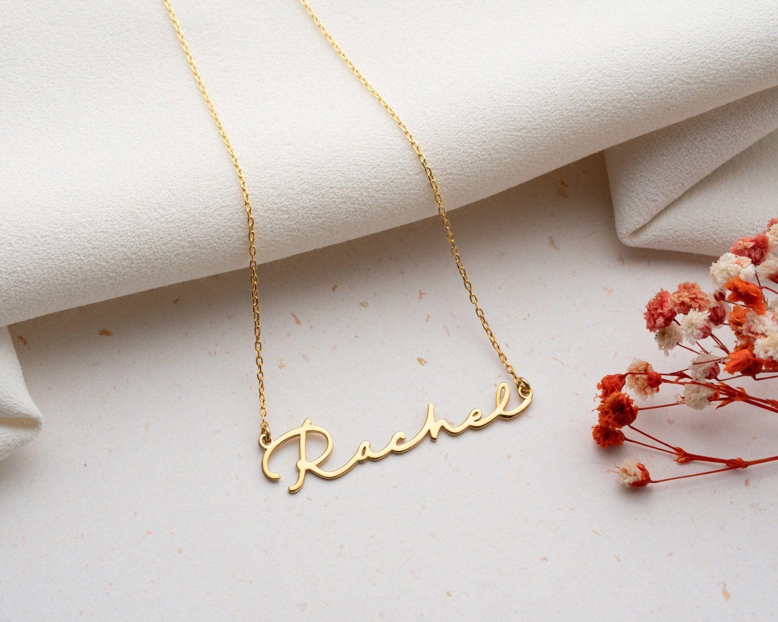 Personalizado delicado nombre oro collar personalizado plata para mujeres plata de ley para mamá Día de la Madre Navidad aniversario cumpleaños