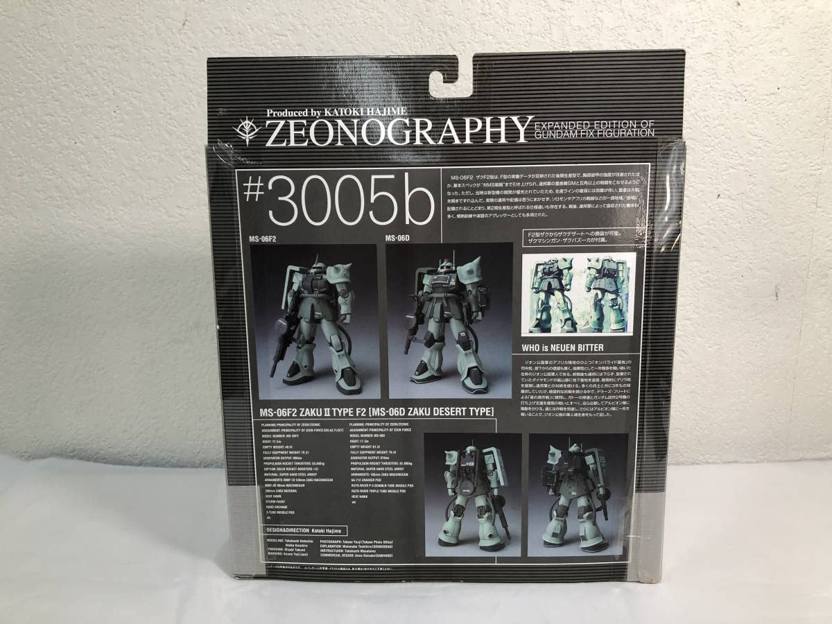 超激得，送料無料 ジオノグラフィ F2型 ザク MS-06D ザクデザート #3005a