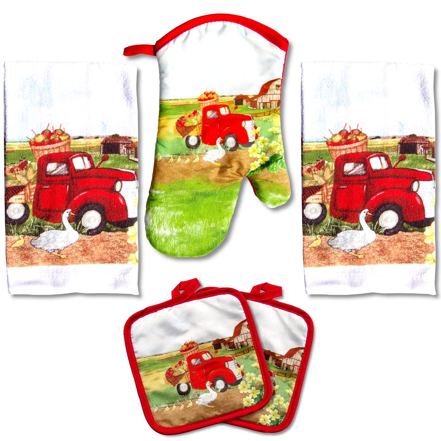 Chef Uniform Kitchen Linen Set - 5 Piece -10
