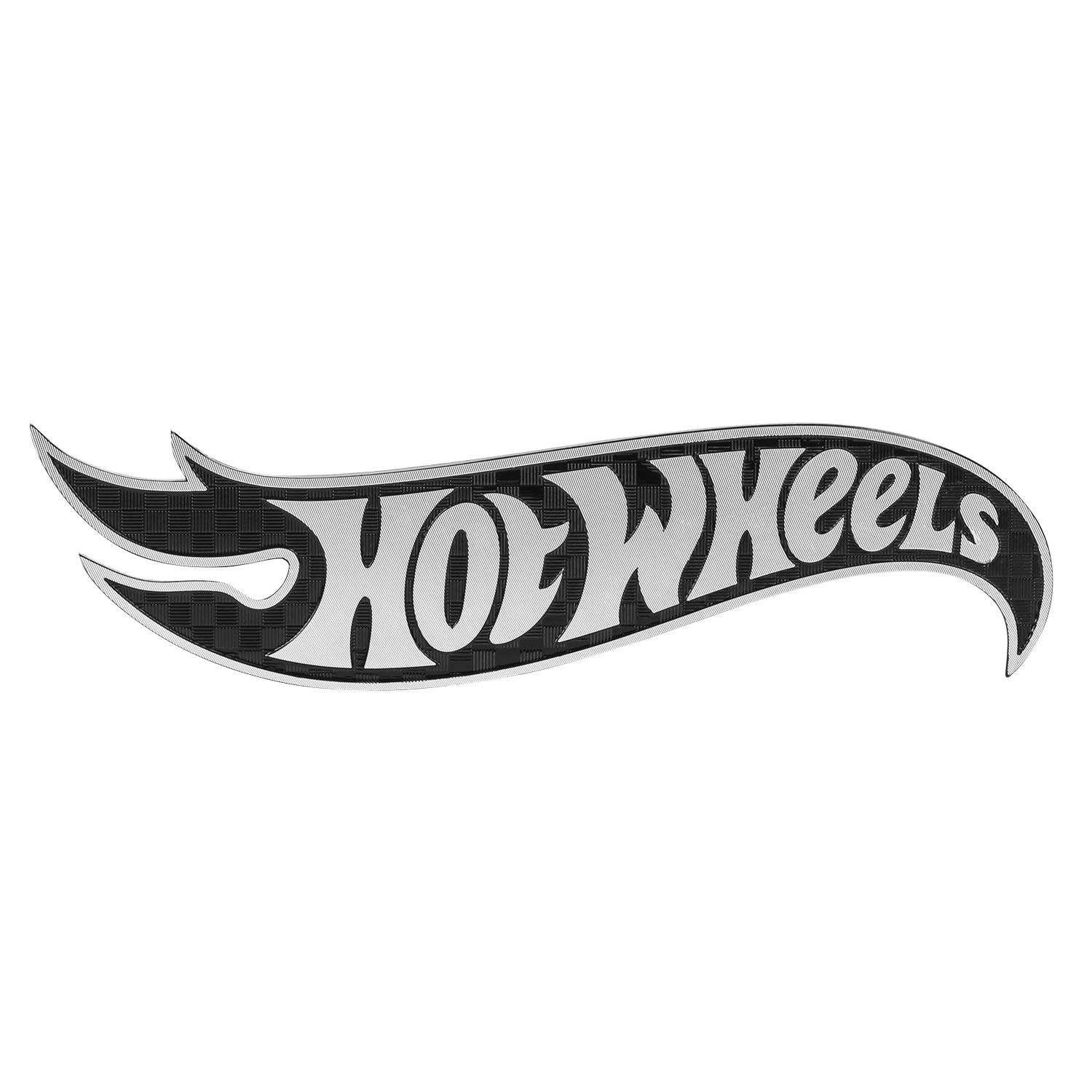 Pilot Automotive HOT-0004 Hot Wheels Carbon Fiber Logo Emblem