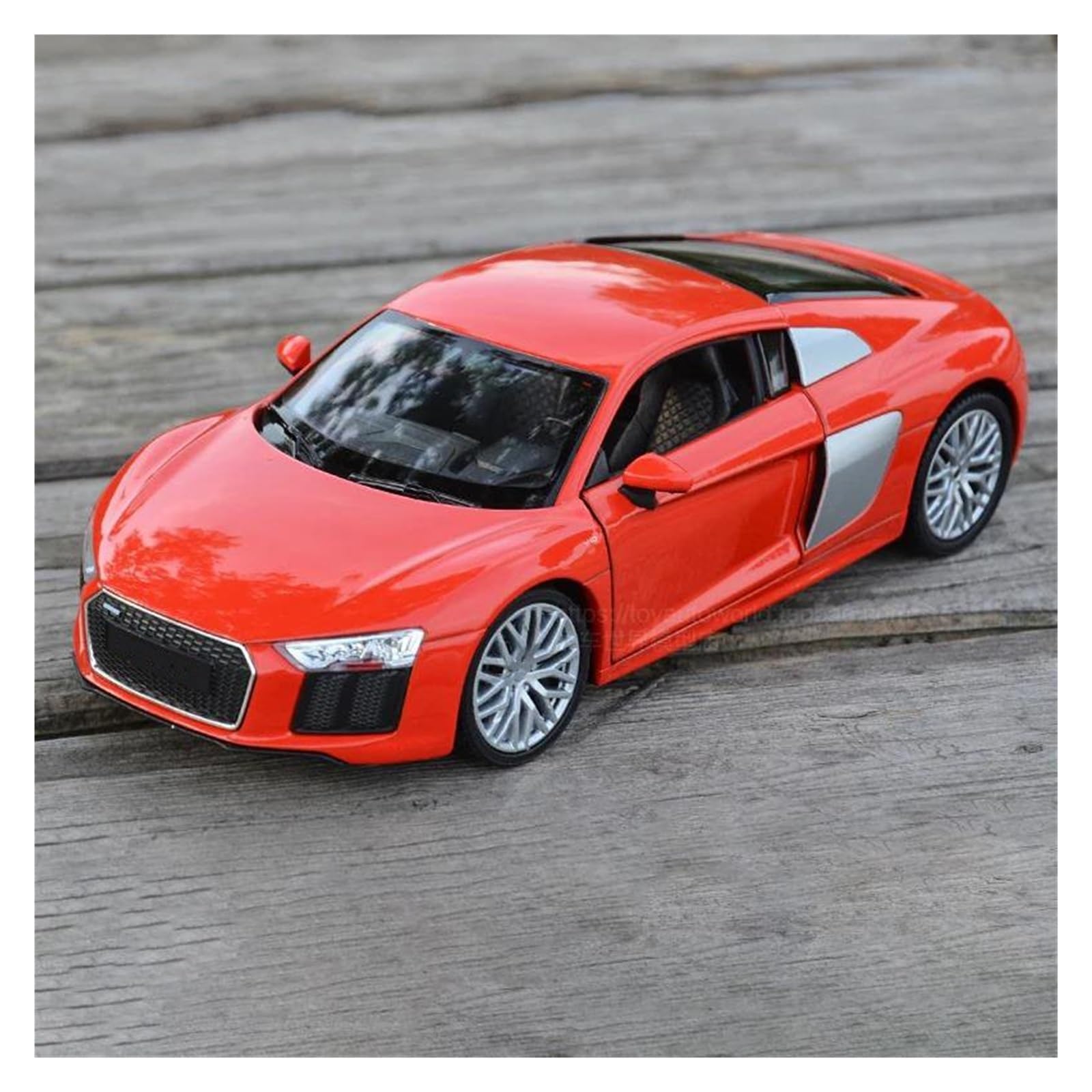 MOCALUX Scale Die-Cast Model Car For Audi R8 V10 Diecast Model Car