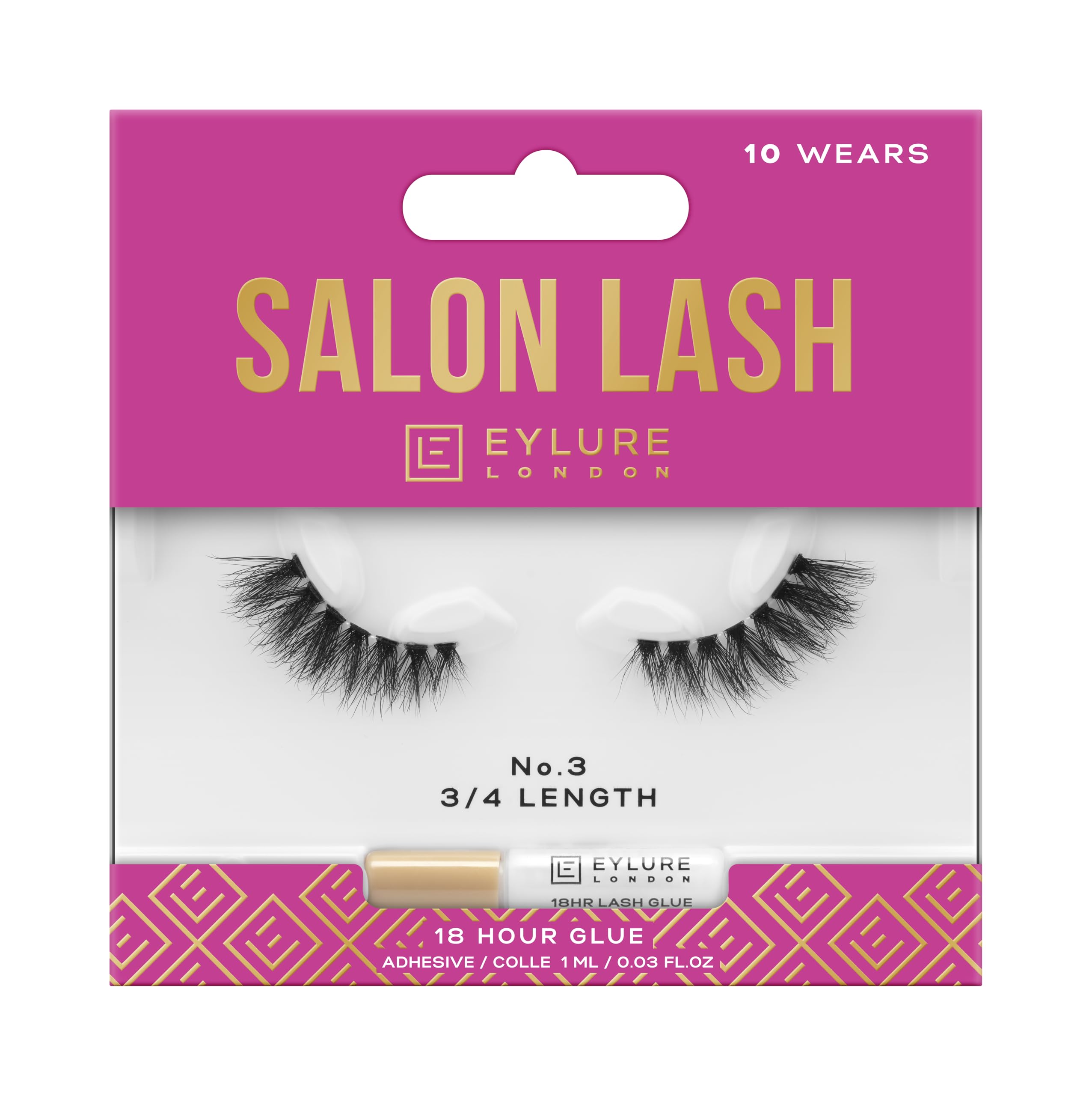 Eylure Salon Lash No. 3 - False Eyelashes