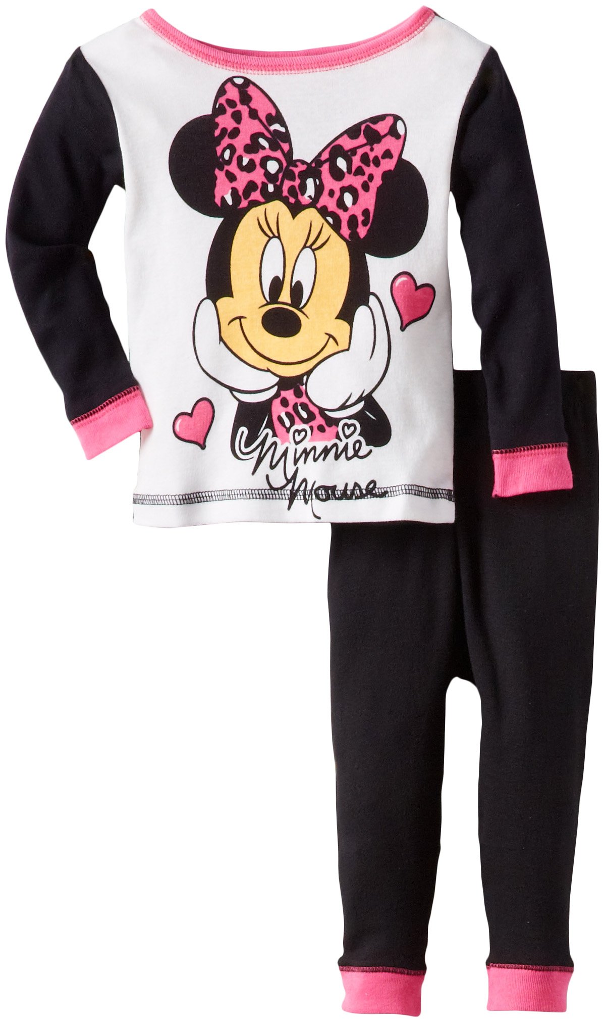 Mickey Mouse Baby Girls' Minnie Pajama Set