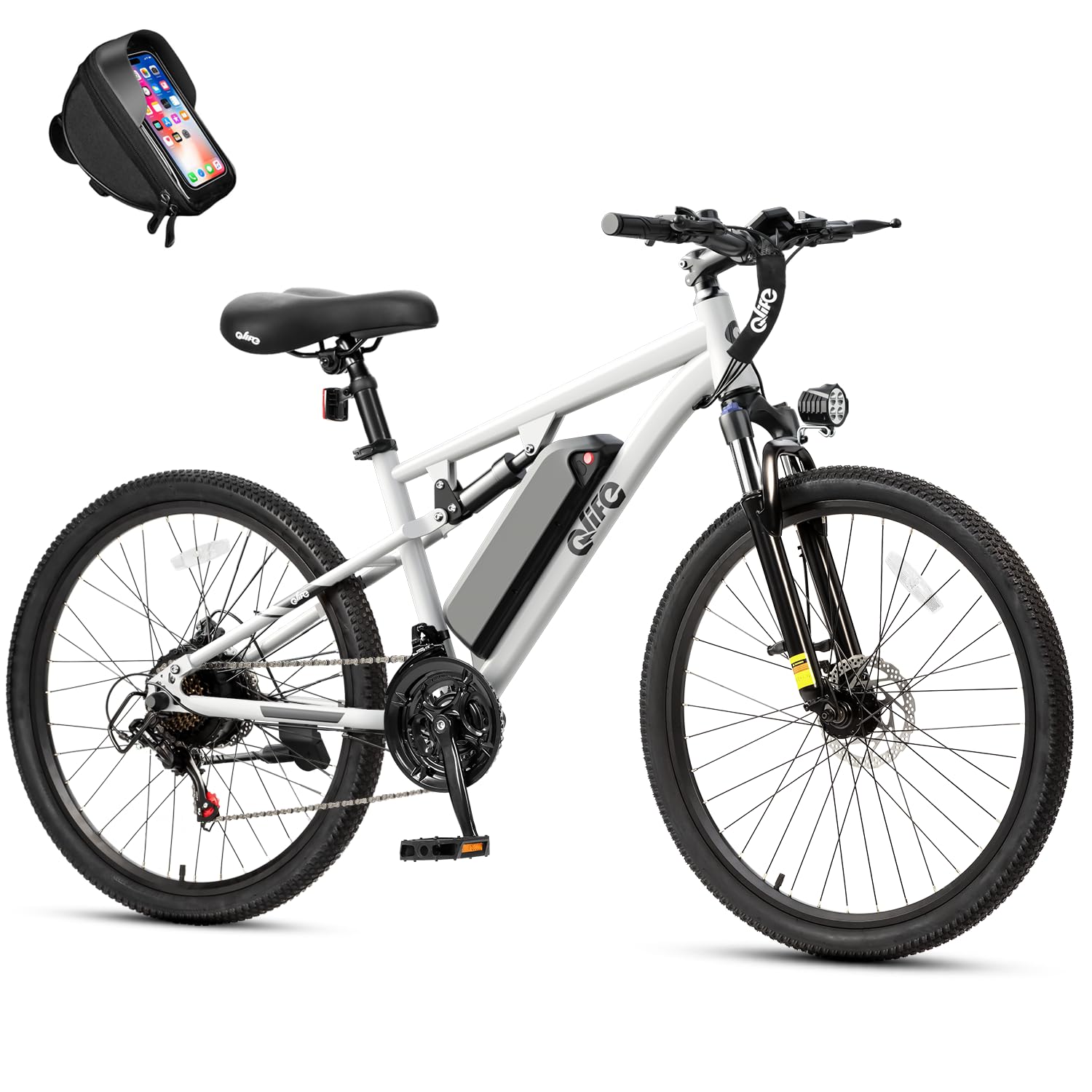 Qlife Racer/Racer Ultra Electric Bike for Adults, 1200W Peak Motor Ebike