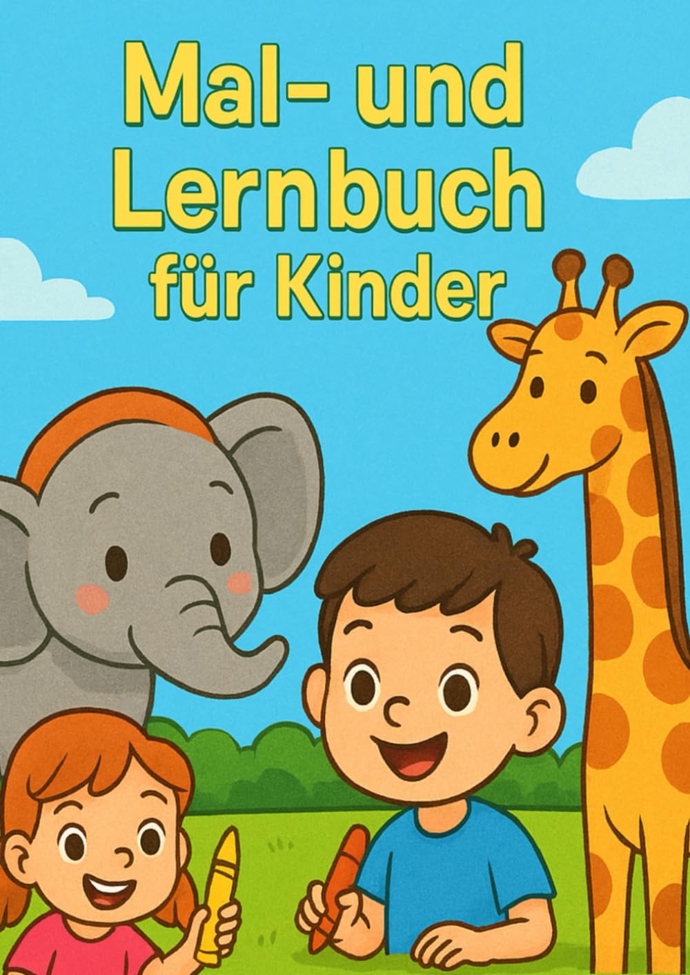 Malbuch für Kinder ab 4 Jahren – Tierfreunde | Pädagogisch wertvoll & liebevoll gestaltet: Spielerisch lernen, kreativ sein und zur Ruhe kommen – ganz ohne Bildschirm