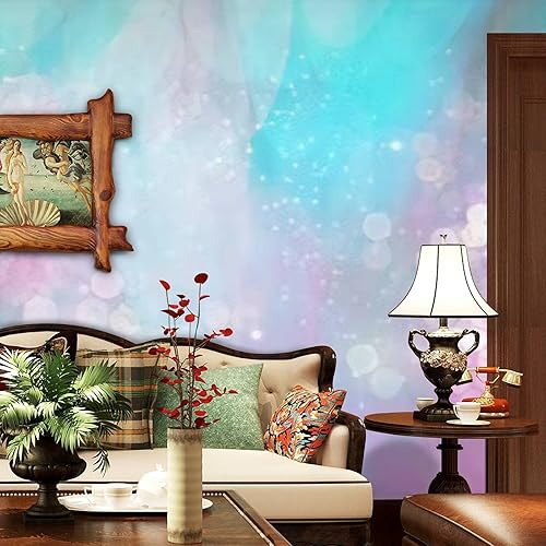 Miniatura 5 de Moderno fondo abstracto 3D pastel borroso colorido de color degradado, papel tapiz degradado y calcomanías de pared de despegar papel mural de pared