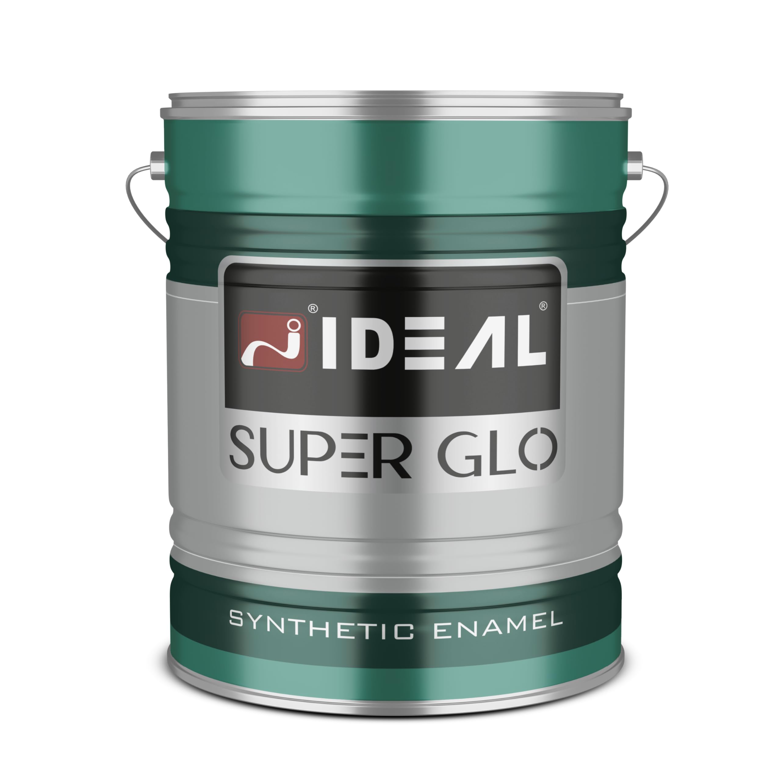 IDEAL SYNTHETIC ENAMELS | BRANDY - 500ml+IDEAL SYNTHETIC ENAMELS | BRILLIANT WHITE - 1l