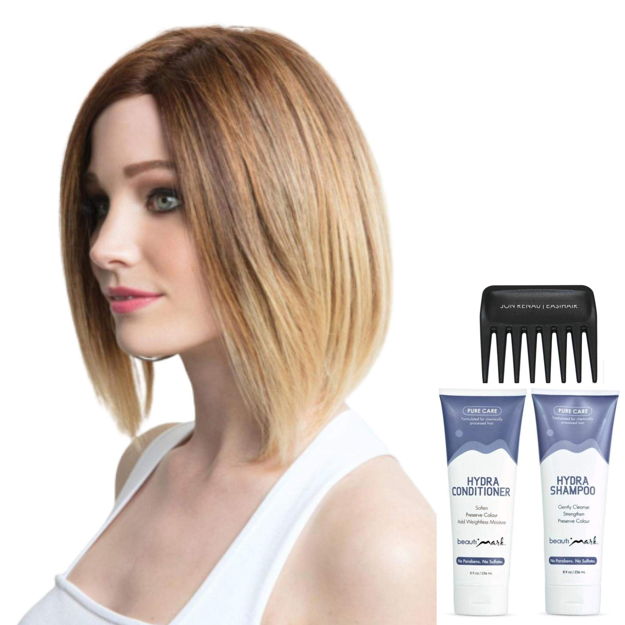 Amazon.com : Bundle - 5 items: Valery Human Hair Wig by Rene of Paris,  Christy's Wigs Q & A Booklet, BeautiMark Hydra Shampoo & Conditioner Wide  Tooth Comb - Color: 12/10 : Beauty & Personal Care