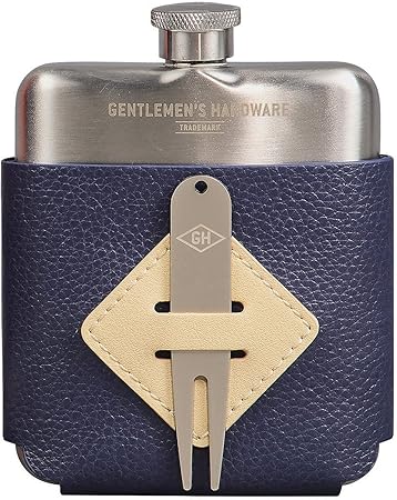 Review Gentlemen’s Hardware Golf Accessory, Hip Flask & Divot Tool Set