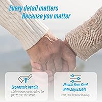 Vista 2 de Cubierta para hoguera para estufa individual de 22 pulgadas, accesorios impermeables de refugio para estufas individuales, cubiertas redondas