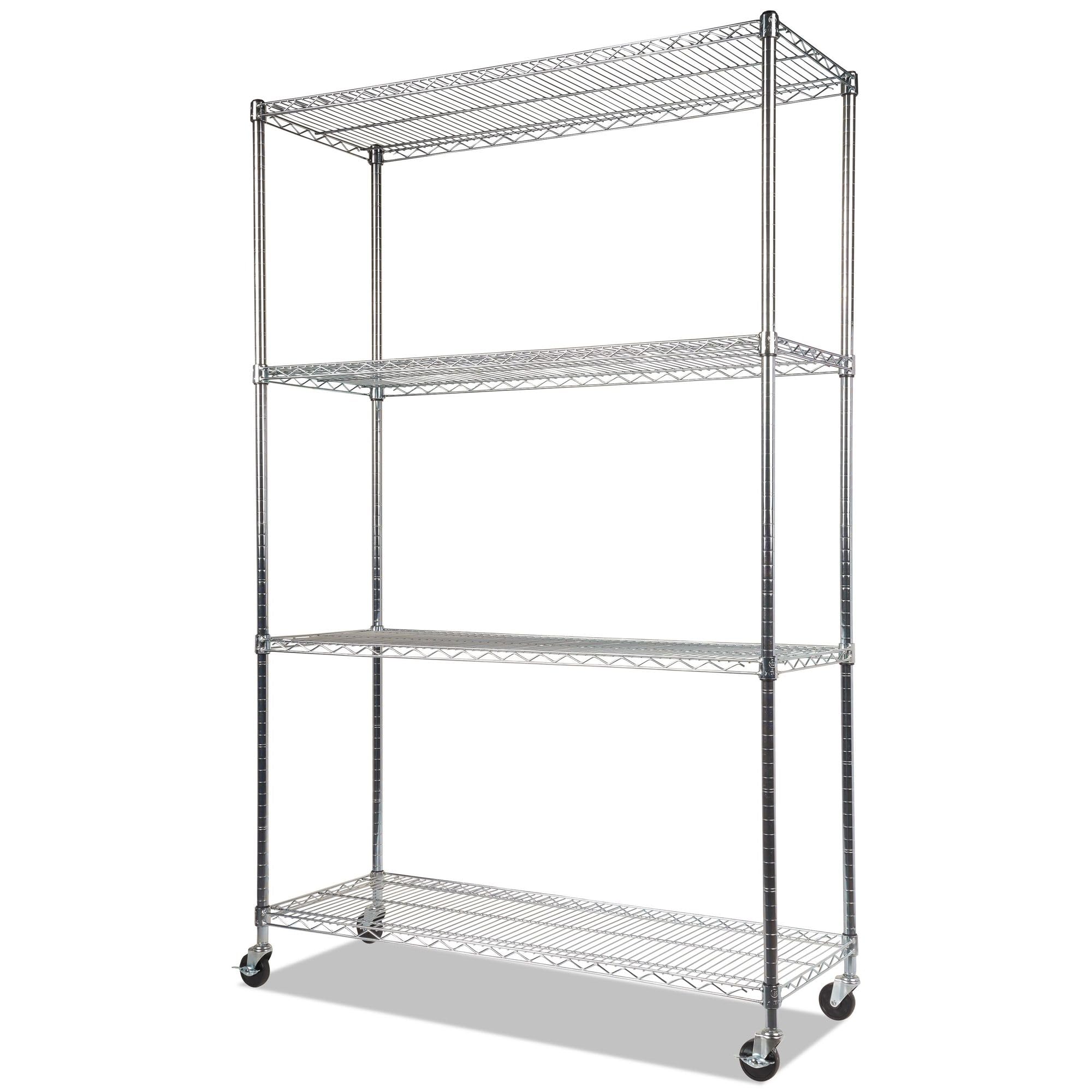 Amazon.com: Alera ALE Complete Wire Shelving Unit w/Caster