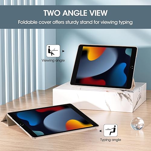 Miniatura 120 de ProCase Funda para iPad de 9ª/8ª/7ª generación de 10.2 pulgadas (versión 2021/2020/2019), funda 10.2 iPad de 9ª/8ª/7ª generación, funda inteligente