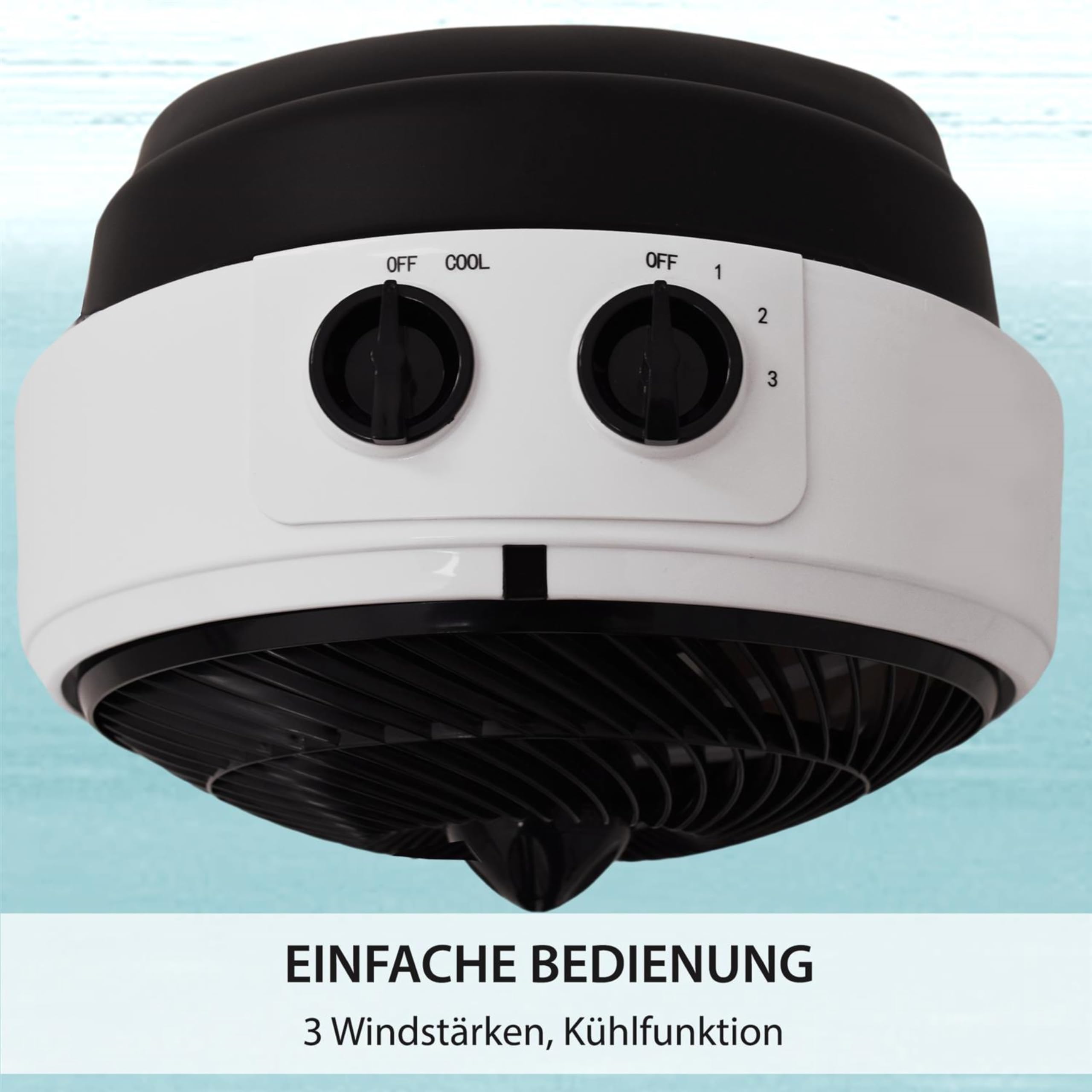 Syntrox Luftkühler mit Wasser Chilly | Verdunstungskühler | Luftbefeuchter, Multifunktions-Ventilator, Effektive Temperaturreduktion, 45 Watt, gegen trockene Luft