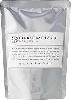 マークスアンドウェブ(MARKS&WEB) ハーバルバスソルト 詰替200g ゼラニウム