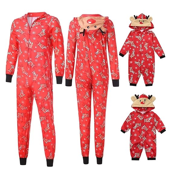 romper christmas pajamas
