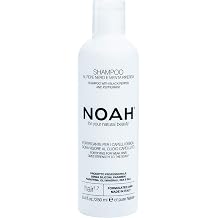 Noah - 1.7 Fortifying Shampoo with Black Pepper and Peppermint - Natural Daily, Detox, Vegan, Cruelty Free, Gentle Scalp Exfoliating, Eucalyptus Oil Shampoo, 8.45 fl.oz.
