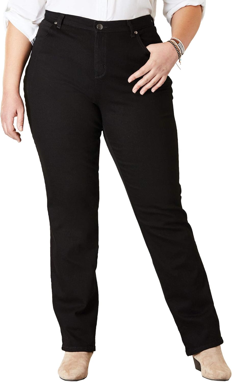 Pantalones De Lino Mujer Lee Uniforms Wrinkle Free Relaxed Fit Straight Leg Pant Pantalones Para Pantalones Cuadros Escoceses