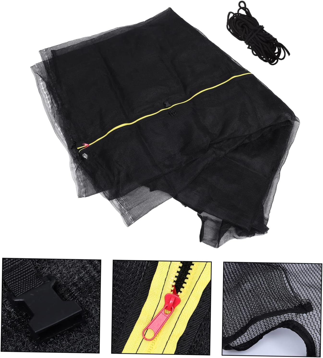 1set Trampoline Replacement for Trampoline Enclosure Strong Material Easy Installation Protective Netting for Use