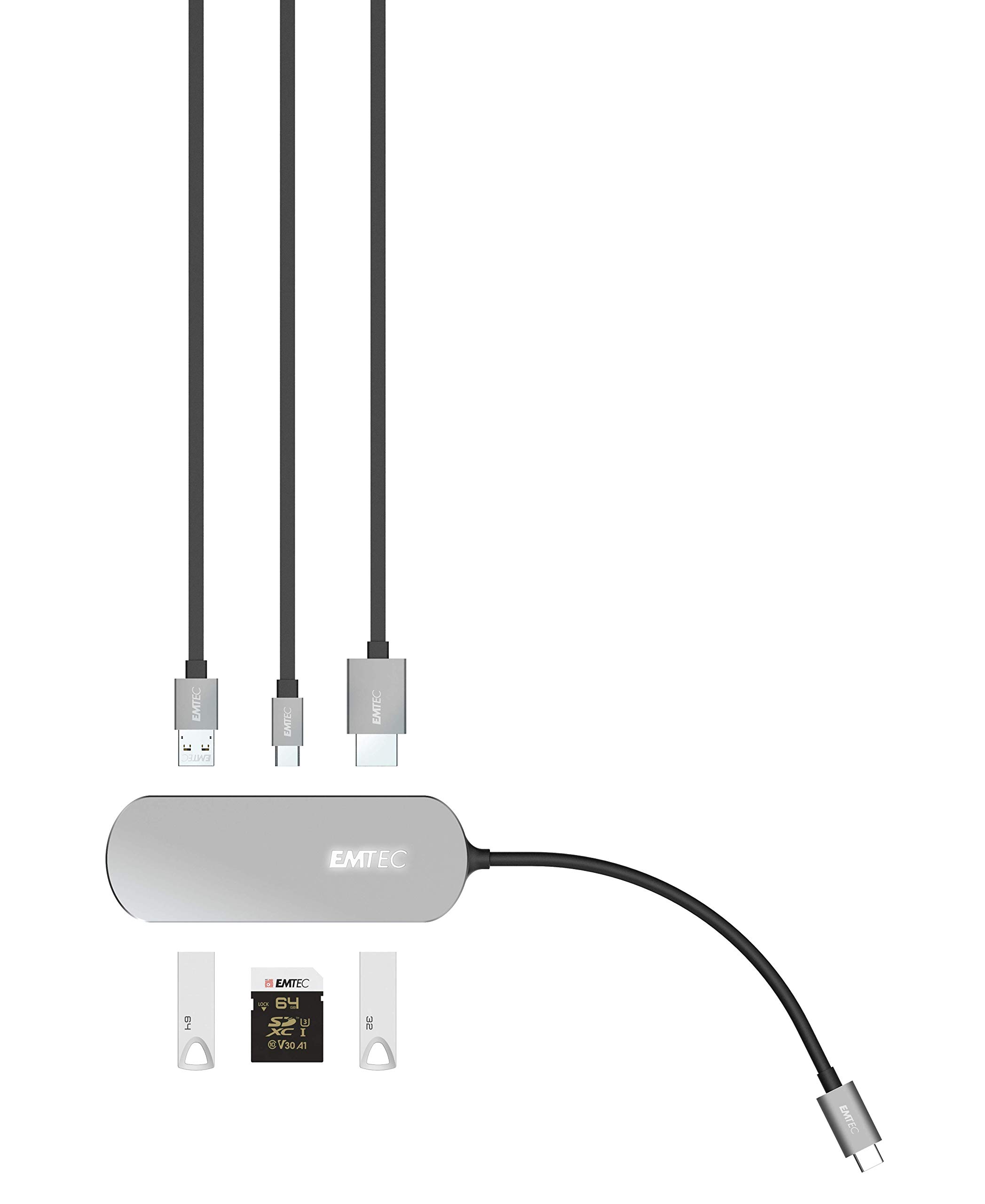 Emtec HUB 6 EN 1 USB Type-c