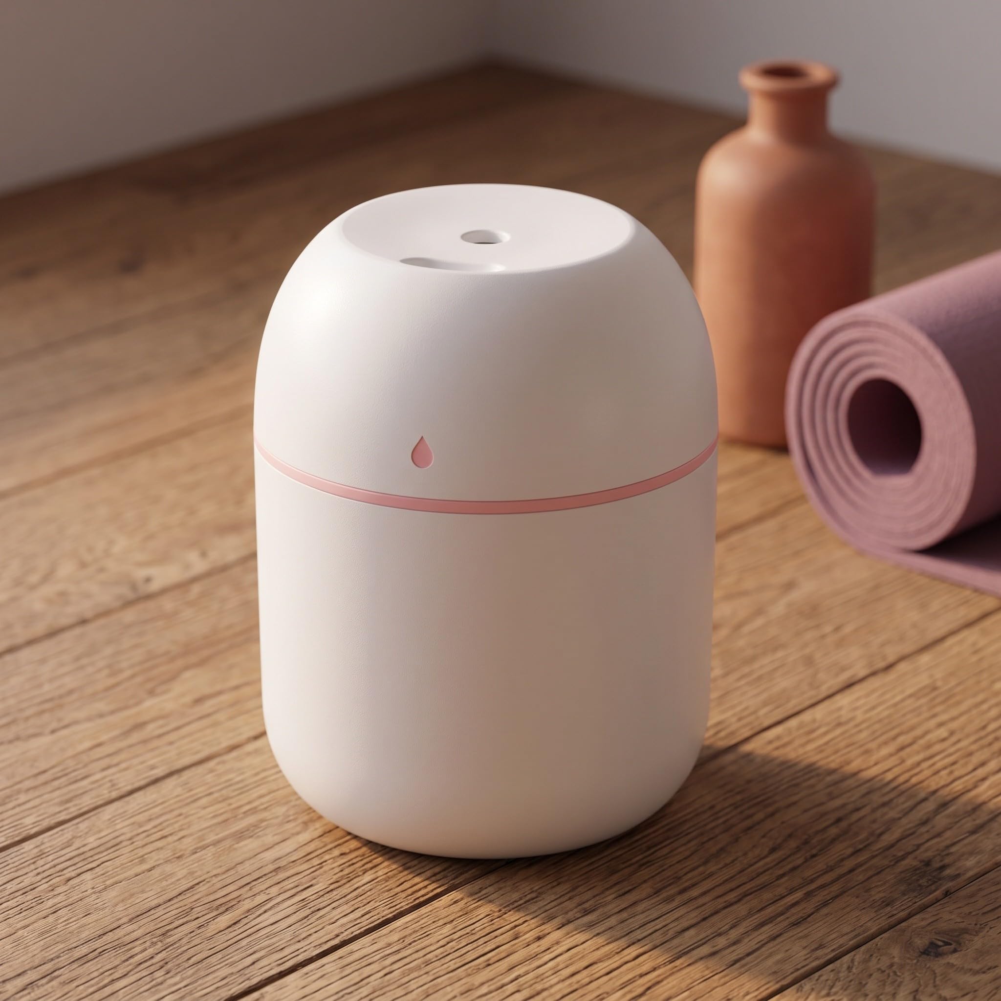 Veemoon Humidificador USB mini de mesa (6 unidades), 220 ml.