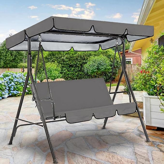 Waterproof Oxford Cloth Canopy, Garden Swings Seat