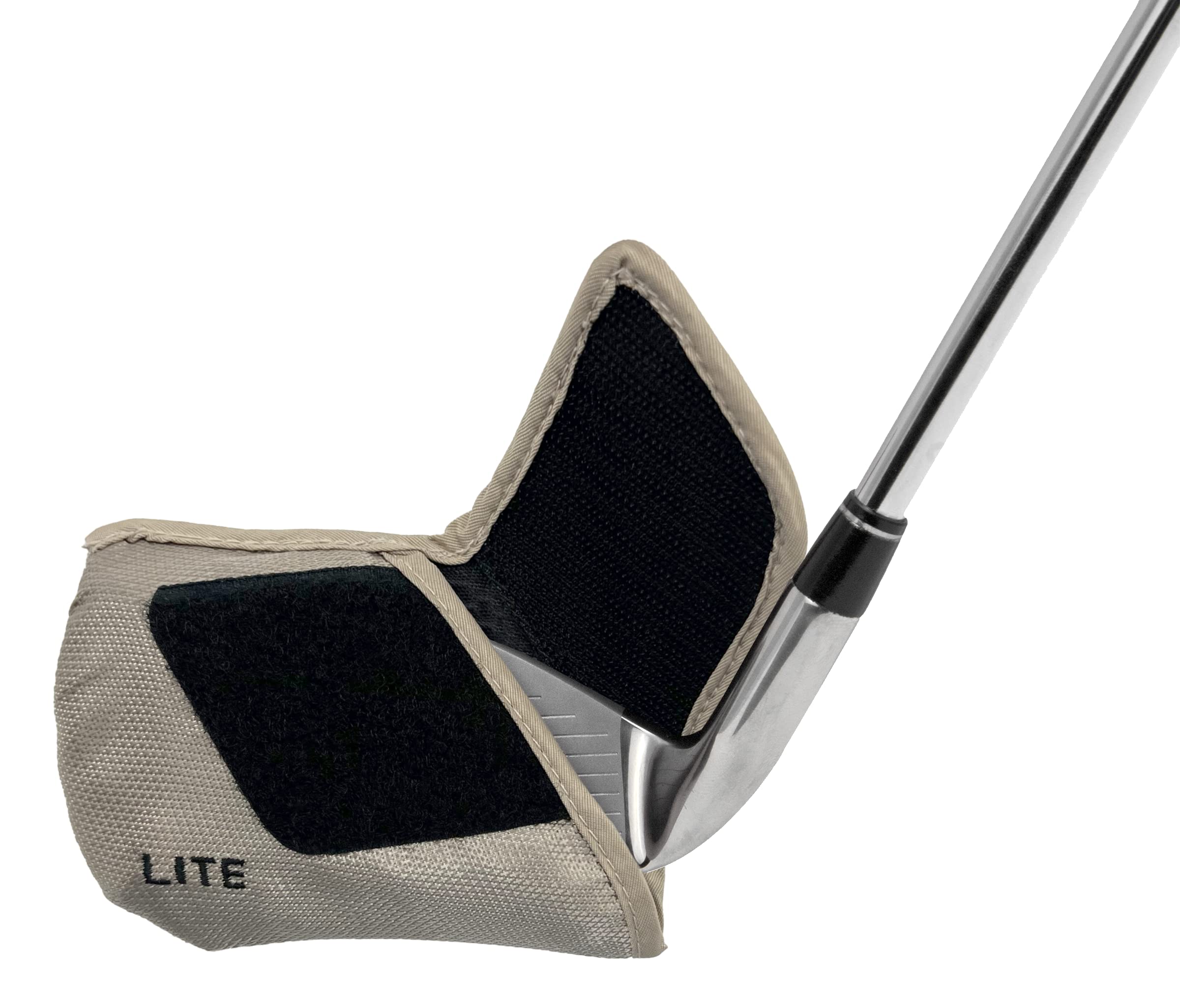 Swing Sock Weighted Golf Warm-Up Practice Training Aid That Attaches to Club Head for Increased Strength, Tempo, & Distance (5oz (Fit Irons) - Gold)