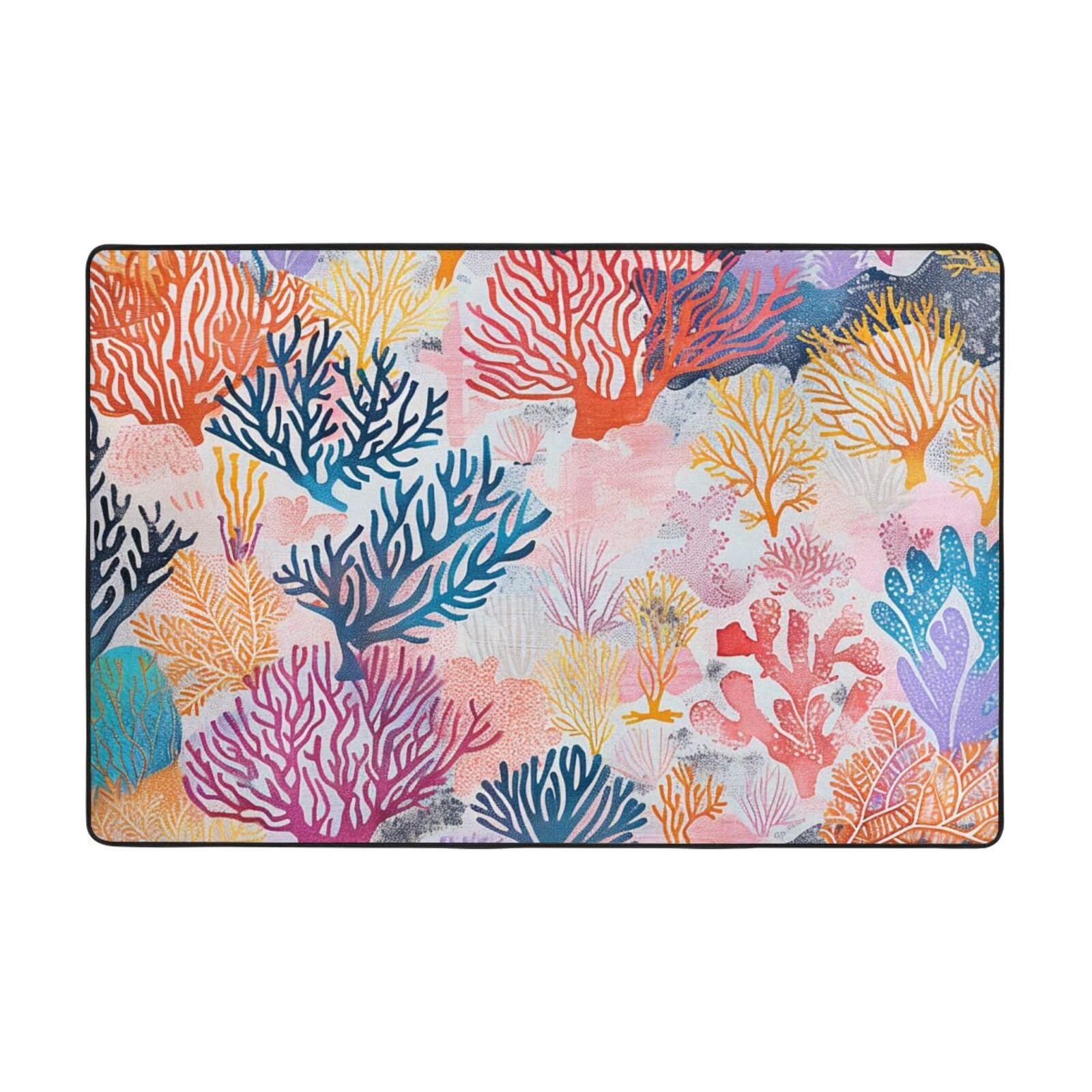 Tapis récif de corail antidérapant résout les sols froids et glissants