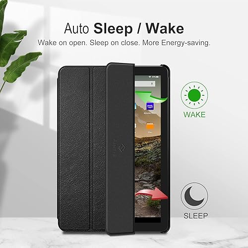 Miniatura 3 de Fintie - Funda para tablet Tienda Fire HD 10 y Fire HD 10 Plus (solo compatible con versión 11 generación 2021)  ultra ligera y delgada con soporte