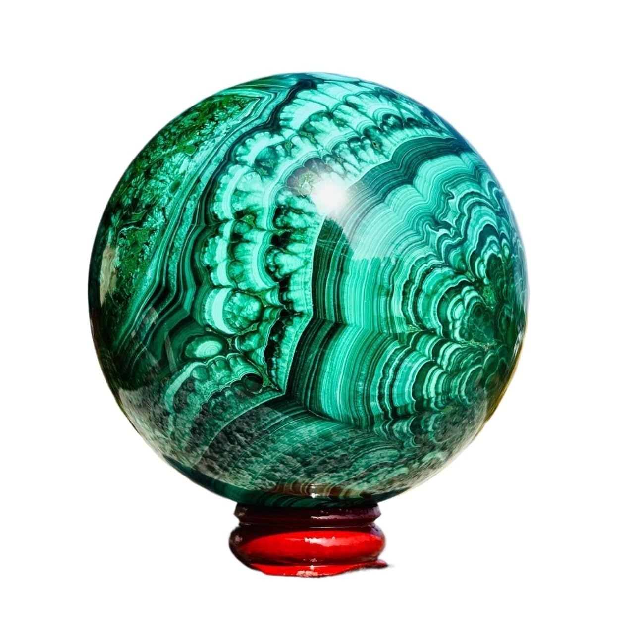 1pcs 800-850g Malachite Quartz Sphere Crystal Ball Decoration Collection Gift