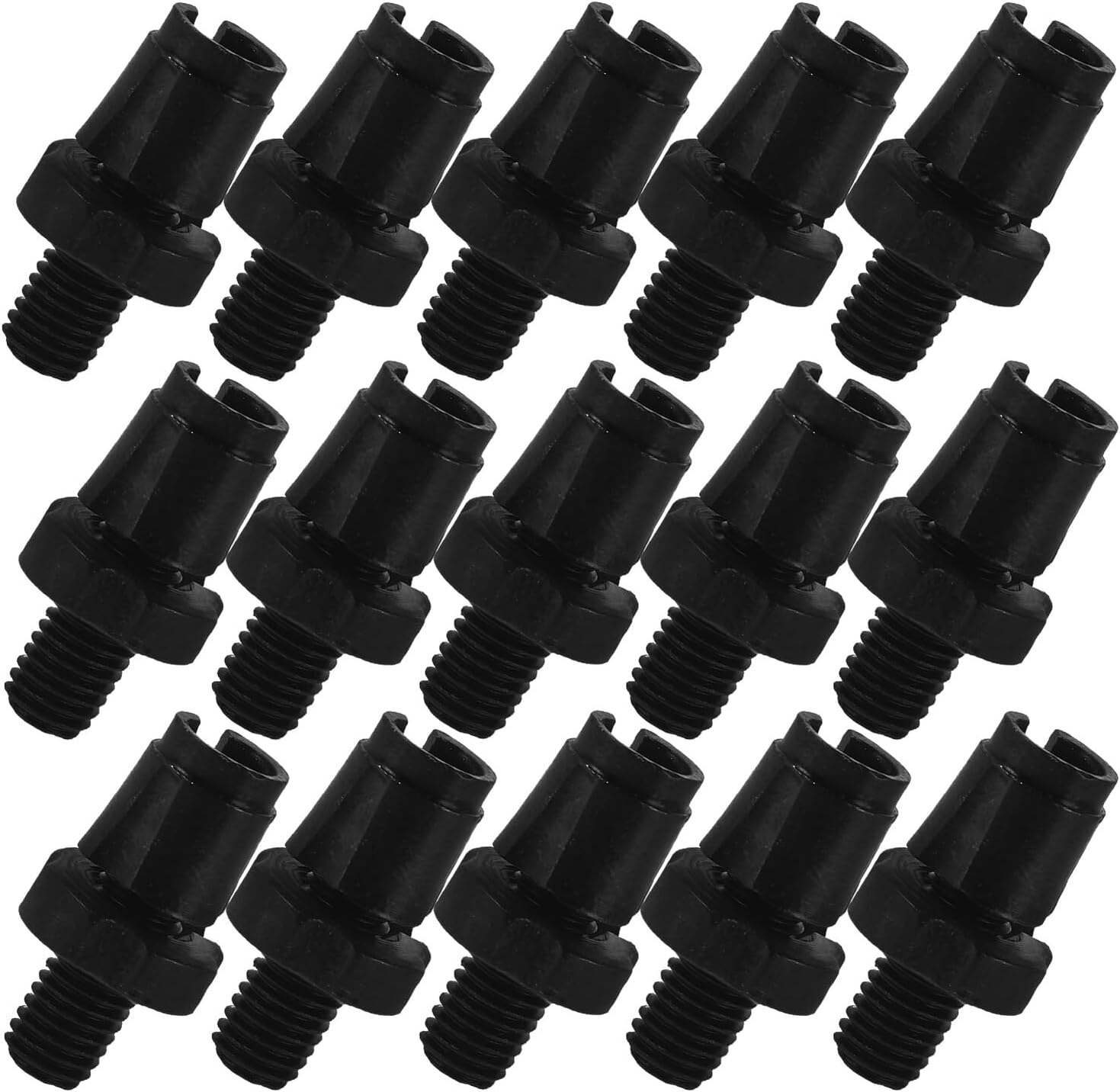 15pcs Bicycle Brake Lever Screws Barrel Adjuster M7 Aluminum Alloy Brake Adjustment Parts for Mountain Road Fixed Gear Bikes Cycling Accessories