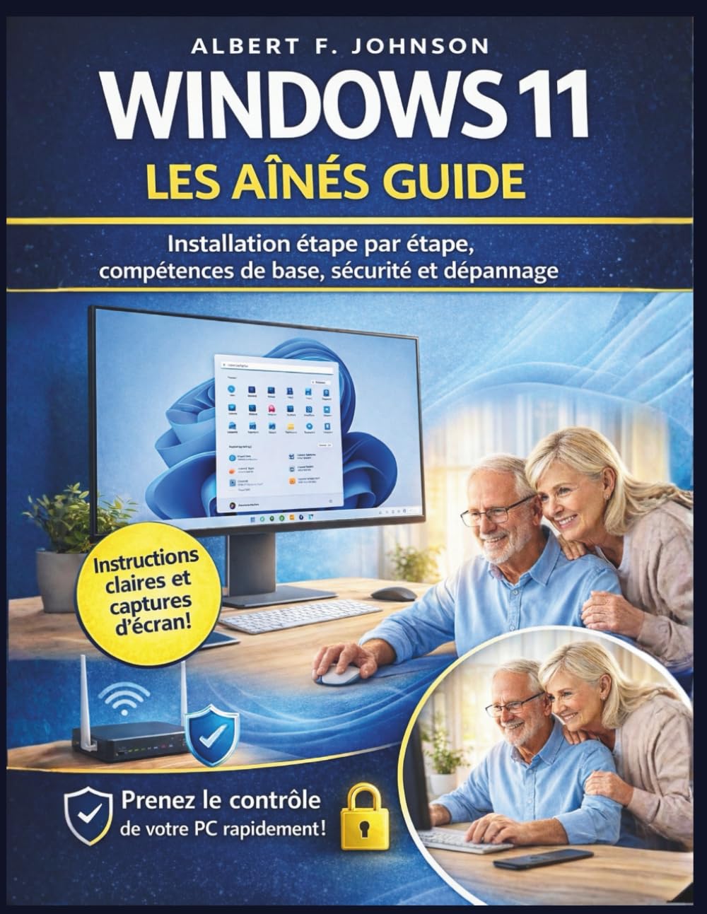 Windows 11 Les aînés Guide: Installation étape par étape, compétences de base, sécurité et dépannage