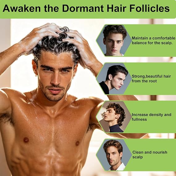 Tgideas Rosemary Biotin Shampoo for Thinning Hair, Volume & Strengthening
