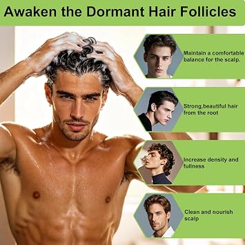Tgideas Rosemary Biotin Shampoo for Thinning Hair, Volume & Strengthening