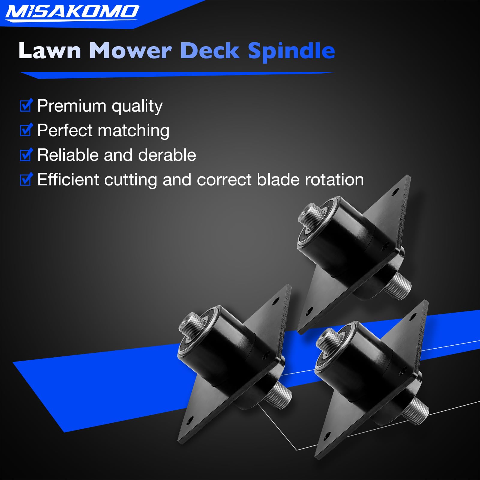 Amazon.com : Misakomo Lawn Mower Blade Drive Spindle Replace