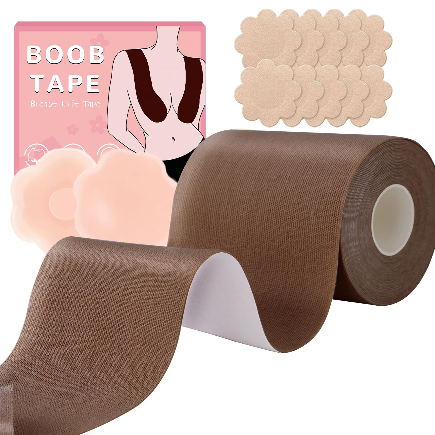 Boobs Tape for Large Breasts, Wide Boobtape 3 inch