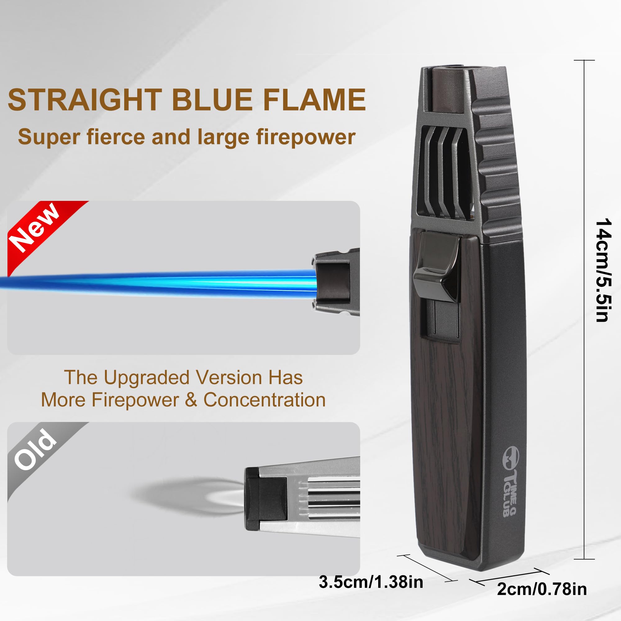 Butan Gasbrenner - Nachfüllbare Küchen Fackel Bis 1300°C Für Creme Brulee