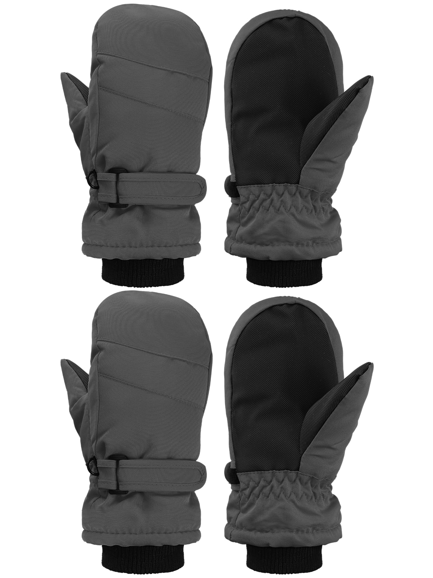 SATINIOR Kids Snow Mittens