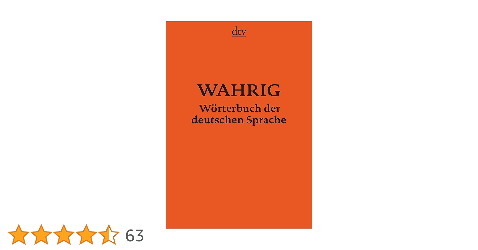 WAHRIG Wörterbuch der deutschen Sprache: Neu bearbeitete und