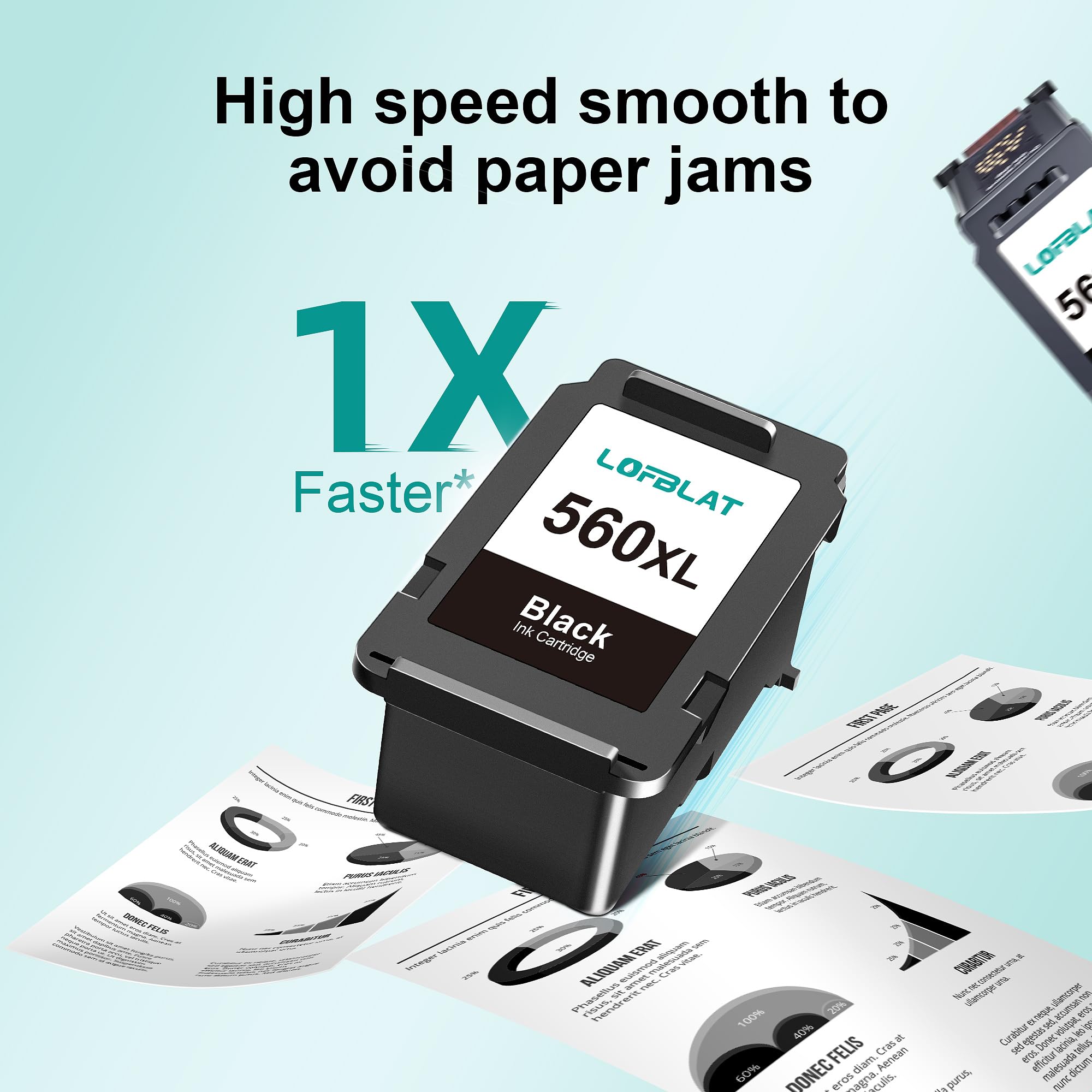 COETE, Prodotto In Francia - 560 561 XL - Cartucce Sostituzione Per Canon PG-560 CL-561 XL - Foto 8